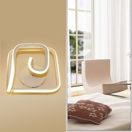 壁ランプ シンプルでモダンなクリエイティブなライト パーソナライズされた寝室の装飾ライト 通路バルコニー埋め込み壁ランプ