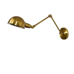 素朴なロッジの伝統的なクラシックなアンティーク真鍮のダウンライトウォールライトウォールライト