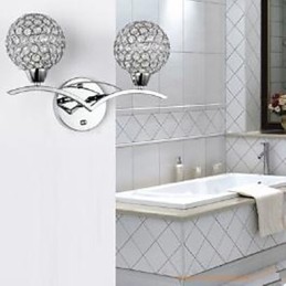 モダンクリスタルランプのシンプルさ クリエイティブファッション 寝室 ベッドサイドランプ ダイニングルーム 通路ライト