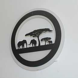 アクリルラウンドベッドルームベッドサイドウォールランプオリジナリティモダン廊下ランプエントランスランプ