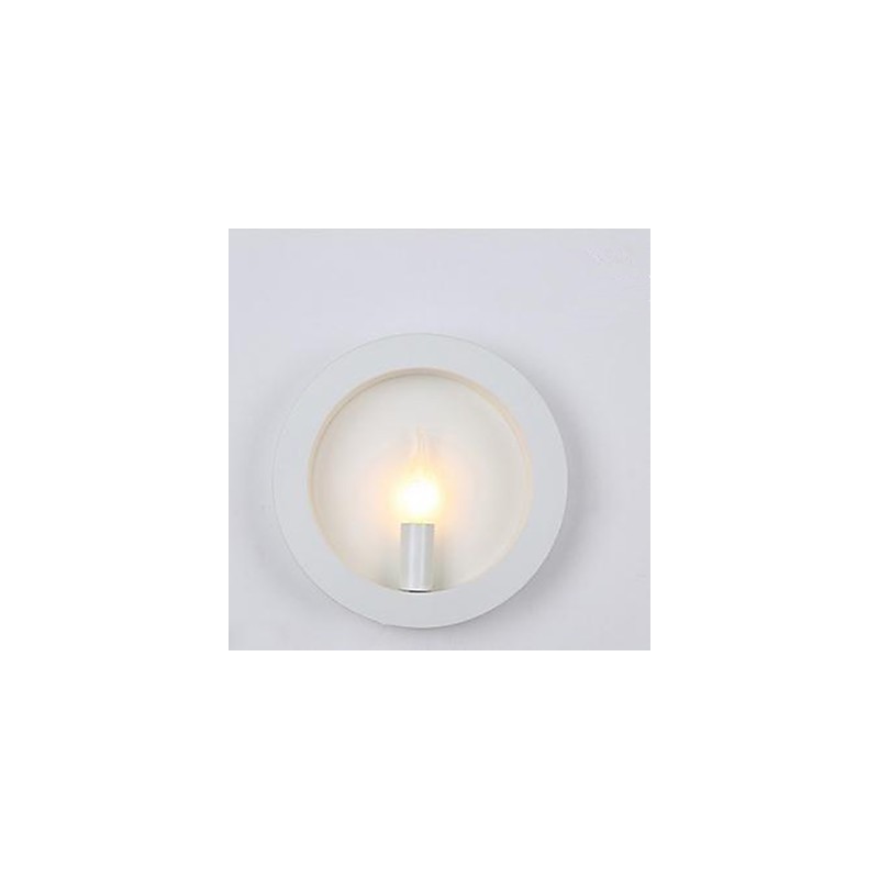 新しいアイアンアートウォールランプ卸売ラウンドリビングルームソファ背景ウォールランプ