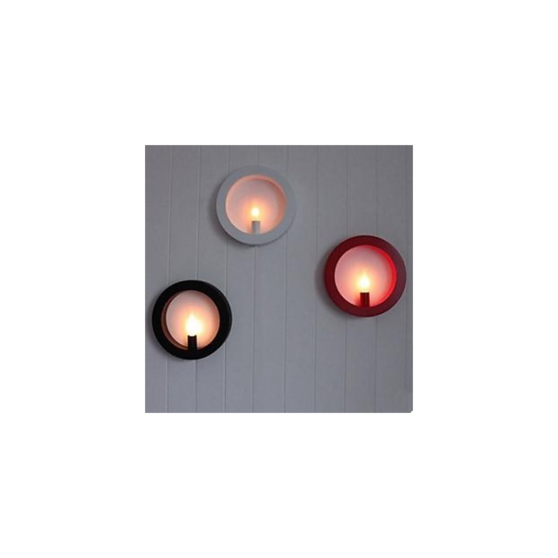 新しいアイアンアートウォールランプ卸売ラウンドリビングルームソファ背景ウォールランプ