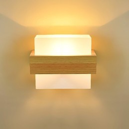 ミニスタイルの目を保護するアンビエントライト燭台、ベッドサイドナイトライト、クリエイティブバルコニーウォールランプの斬新なカントリー機能