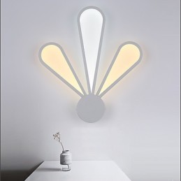 モダンな壁掛けライト スタイル シンプル アクリル リビングルーム 廊下 寝室 ホテルの部屋 ベッドサイドランプ