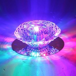 省エネモダンシーリングライトクリスタルシーリングライトダウンライト電球ランプ