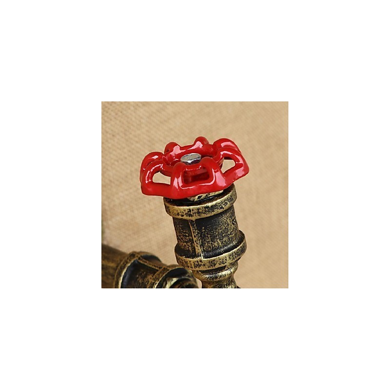 素朴なロッジの絵画の特徴は、アンビエントライトの壁取り付け用燭台の壁ライトです