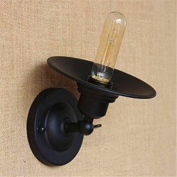 スイングアームアンビエントライトウォールスコンセ用の素朴なロッジカントリーペイント機能