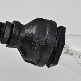 水道管壁ライト レトロ インダストリアル スタイル クリエイティブ カントリー メタル レストラン カフェ バー バー テーブル 壁取り付け用燭台