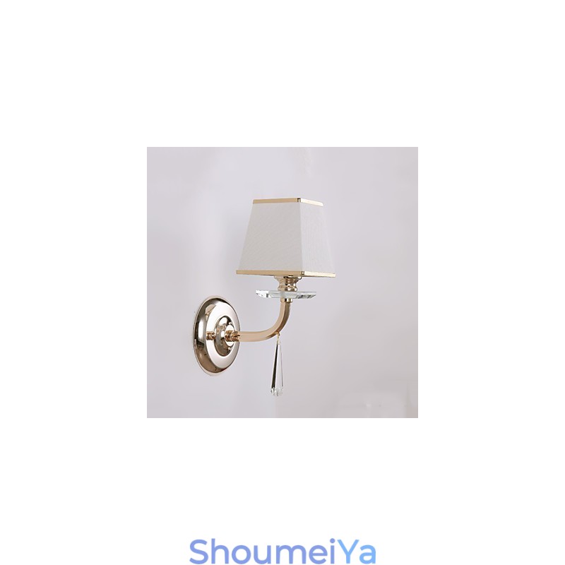 クリスタルアンビエントライトウォールスコンセウォールライト用のモダンで現代的な電気メッキ機能