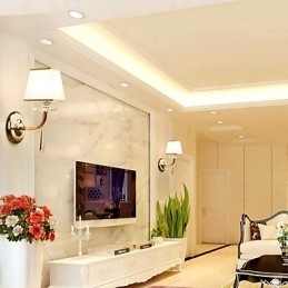 クリスタルアンビエントライトウォールスコンセウォールライト用のモダンで現代的な電気メッキ機能