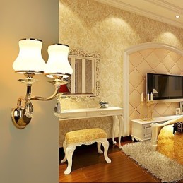 クリスタルアンビエントライトウォールスコンセウォールライト用のモダンで現代的な電気メッキ機能