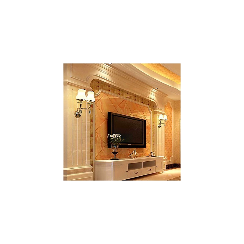 クリスタルアンビエントライトウォールスコンセウォールライト用のモダンで現代的な電気メッキ機能