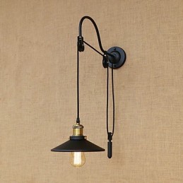カントリーレトロペインティング機能、調節可能なリフトアンビエントライトウォールスコンセウォールライト