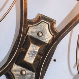 新しいレトロな屋根裏部屋アメリカンスタイルのレトロな壁ランプ寝室ランプ壁ランプキャンドルランプ