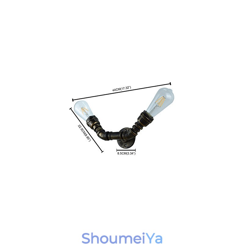 素朴なロッジの伝統的クラシックアンティーク真鍮の特徴、アンビエントライト、壁取り付け用燭台、壁ライト