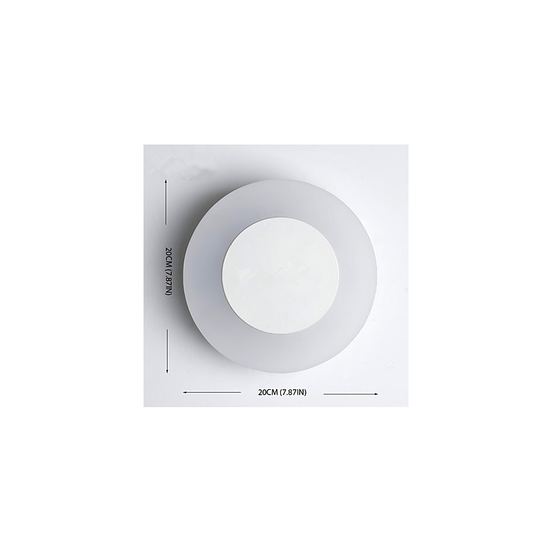 統合されたモダンコンテンポラリーアンビエントライトウォールスコンセウォールライト