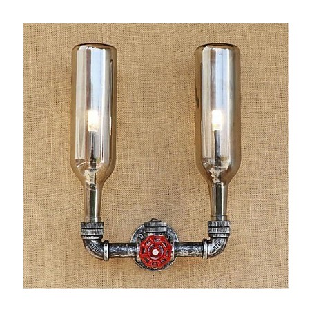 ウォーターボトル ウォールランプ ウォールライト グレー