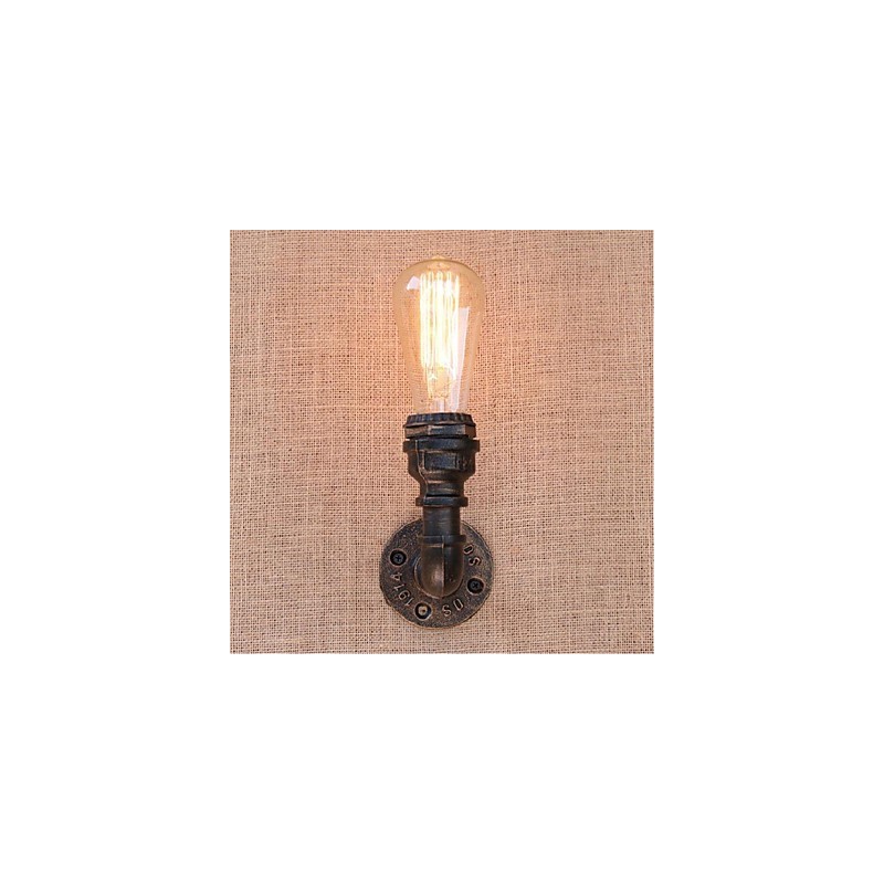 ノスタルジア シンプル ウォーターパイプ 装飾 小型 壁ランプ 壁ライト