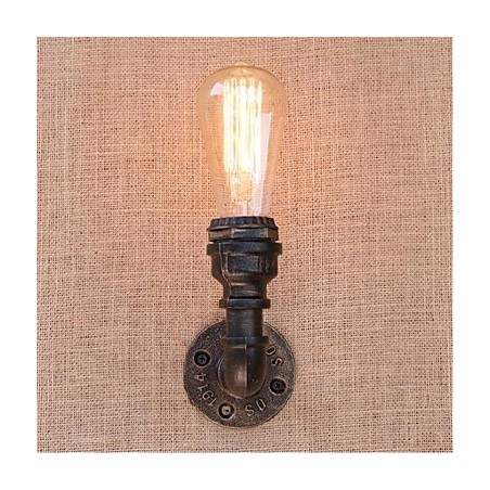 ノスタルジア シンプル ウォーターパイプ 装飾 小型 壁ランプ 壁ライト