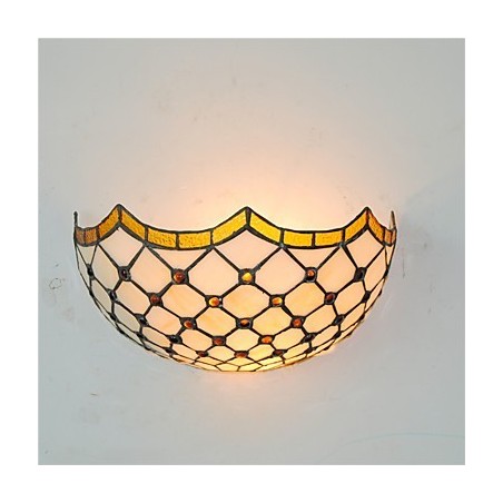 レトロカントリーウォールライト ガラスシェード リビングルーム 寝室 レストラン カフェ バー 壁取り付け用燭台