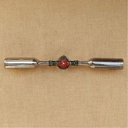 レトロアメリカンビレッジクリエイティブインダストリーウィンドデザイナーウォーターボトルウォールランプウォールライトグレー