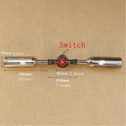 レトロアメリカンビレッジクリエイティブインダストリーウィンドデザイナーウォーターボトルウォールランプウォールライトグレー