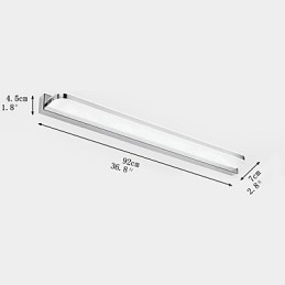 ミニスタイル バスルーム照明 モダン コンテンポラリー メタル