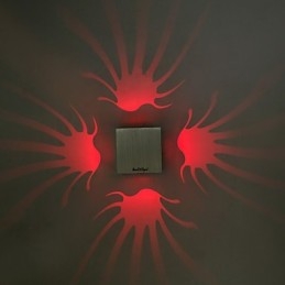 モダンで現代的な電気メッキ機能、アンビエントライト、壁取り付け用燭台、壁ライトV