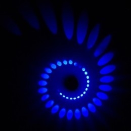 モダンで現代的な電気メッキ機能、アンビエントライト用、フラッシュマウント壁V