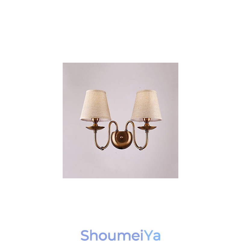 目の保護のための伝統的なクラシックな電気メッキ機能ダウンライト壁取り付け用燭台壁ライト