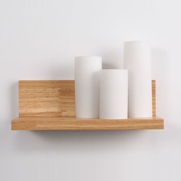 木製燭台 3 灯 カントリー