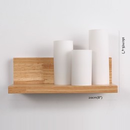 木製燭台 3 灯 カントリー