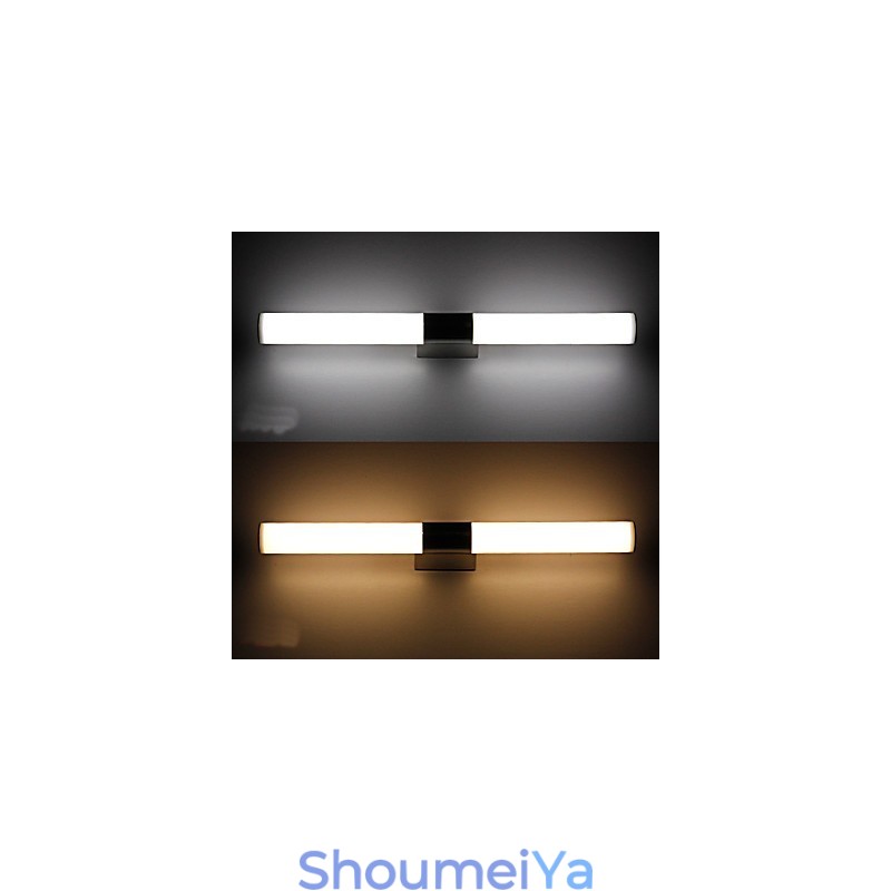 高品質のミラーランプバスルームライト85 265Vステンレスとアクリルウォールライトメイクアップ照明