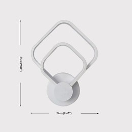 アンビエントライトウォールスコンセウォールライト用の統合されたモダンコンテンポラリーペインティング機能