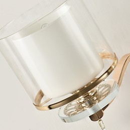 モダンで現代的な電気メッキ機能、目の保護、アンビエントライト、壁取り付け用燭台、壁ライト