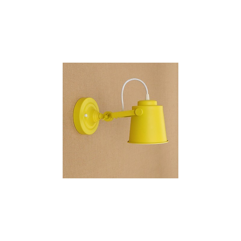 塗装されたスチール製の壁ランプダムブラックアメリカンコーヒーデコレーションレトロ壁ライトライトセーバーランプ壁