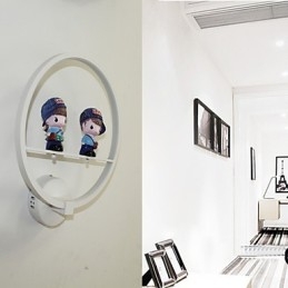 モダンクリエイティブウォールランプ子供部屋の装飾パーソナリティランプ埋め込みウォールランプアルミニウム素材壁廊下ランプとランタン