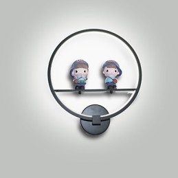 モダンクリエイティブウォールランプ子供部屋の装飾パーソナリティランプ埋め込みウォールランプアルミニウム素材壁廊下ランプとランタン