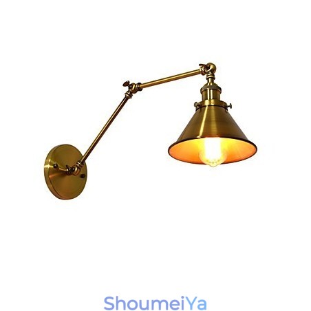 壁掛けライト 壁掛け燭台 壁掛けアイアンランプ ダムブラック ライトセーバーランプ 壁掛け