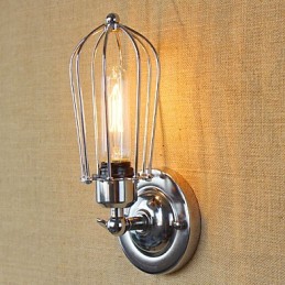 ミニスタイルのアンビエントライトウォールスコンセ用のシンプルなヴィンテージカントリーレトロ電気メッキ機能