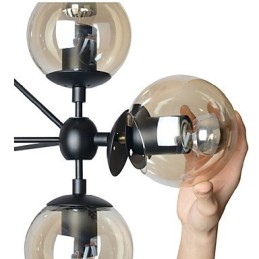 シャンデリア レトロ リビング ルーム 屋外 ガレージ メタル