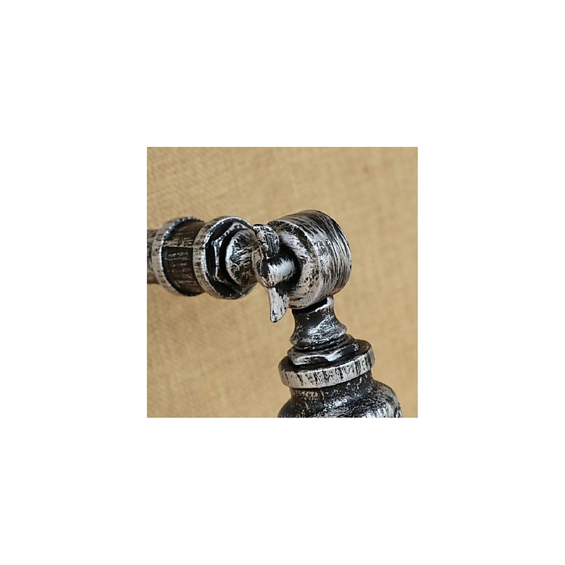 インダストリアルスタイル 北欧 水道管 壁ランプ 壁ライト シルバー