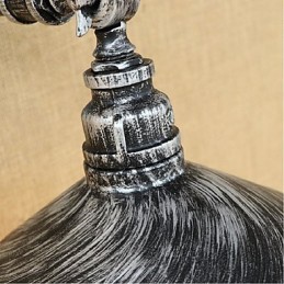 インダストリアルスタイル 北欧 水道管 壁ランプ 壁ライト シルバー