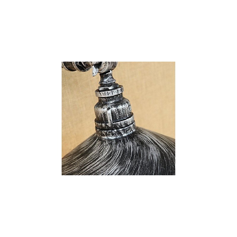 インダストリアルスタイル 北欧 水道管 壁ランプ 壁ライト シルバー