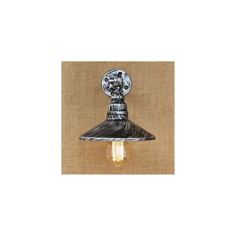 インダストリアルスタイル 北欧 水道管 壁ランプ 壁ライト シルバー