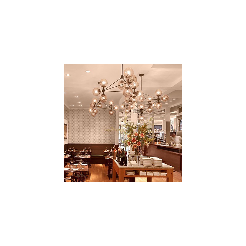 シャンデリア レトロ リビング ルーム 屋外 ガレージ メタル