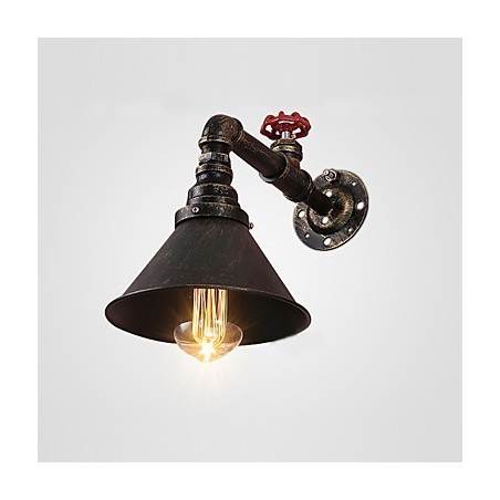 水道管壁ライト レトロ インダストリアル スタイル クリエイティブ カントリー メタル レストラン カフェ バー バー テーブル 壁取り付け用燭台