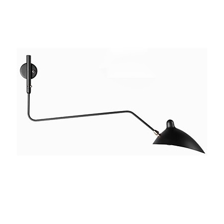 スイングアームアンビエントライトスイングアームライトウォールライトのモダンコンテンポラリーペインティング機能