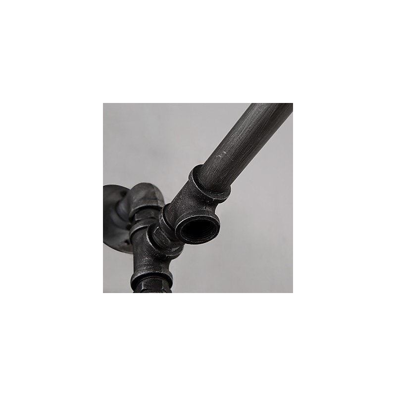 ヴィンテージ工業用パイプ壁ライト スイッチ付き クリエイティブライト レストラン カフェ バー 装飾照明 1 ライト付き 塗装仕上げ