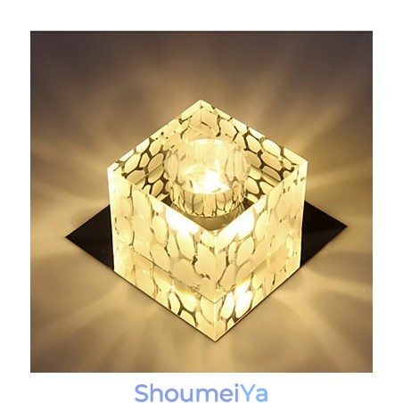 クリスタルランプ SMD CreativeTube スポットライト 吸収ドームライト